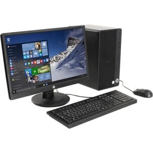HP ProDesk 600 G6 SFF Core i5-10500 3.1GHz, 16GB RAM, 512GB NVMe SSD, 24" FHD IPS Monitor, Windows 11 Pro Desktop