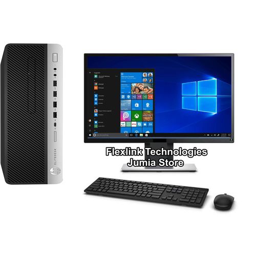 HP EliteDesk 800 G3 SFF Desktop &ndash; Intel Core i5 7th Gen, 8GB RAM, 512GB SSD, Windows 11 Pro, Office 2016, Compact Business PC