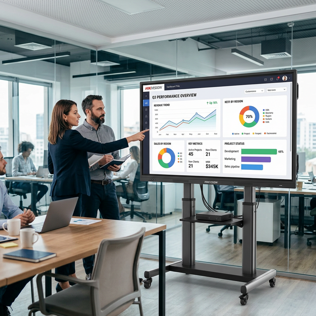 65-inch 4K Interactive Display (DS-D5C65RB/B)